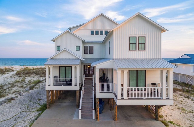 «Veranda» haut de gamme, plage privée face au golfe, piscine chauffée, ascenseur, accès handicapés