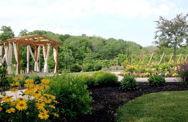 La suite du vigneron aux jardins et à la cave Brianza