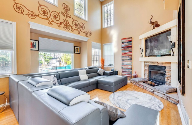 Theater & Game Room at Trenton Area Home