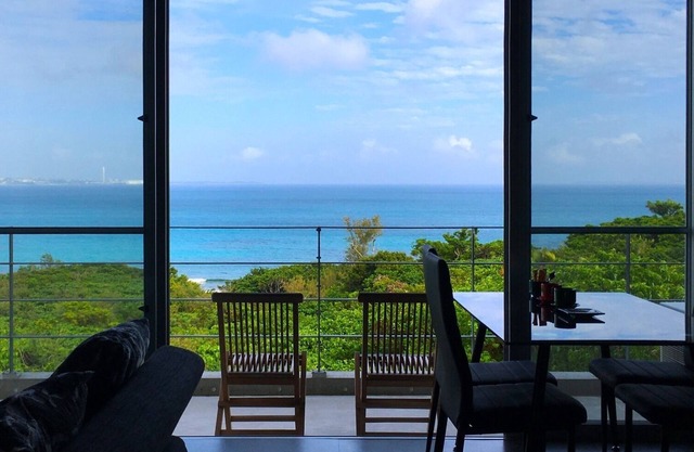 Theme Suite 201 Overlooking the seaArt museum style mansion designed by architect for photographe / Uruma Okinawa