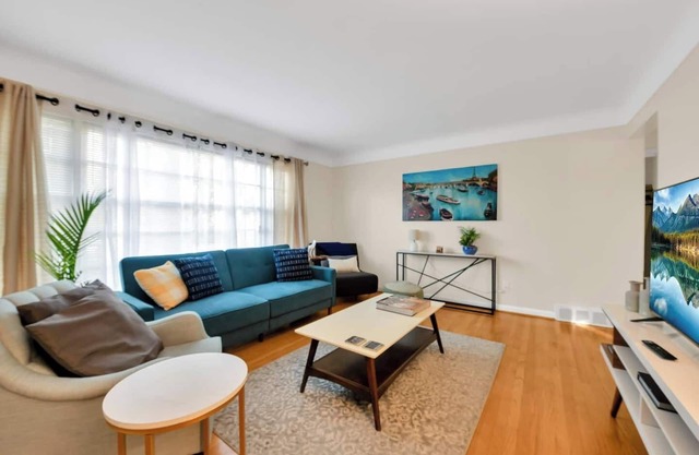 This stunning main level apartment recently fully updated for your comfort and enjoyment