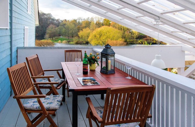 Le temps sur la rivière, romantique, cheminée, sauna, grande terrasse, victoire d'escalade