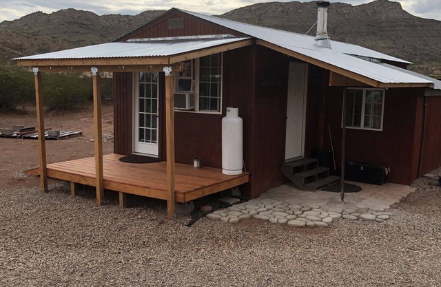 CABINE EN COUVERTURE Monument national White Sands