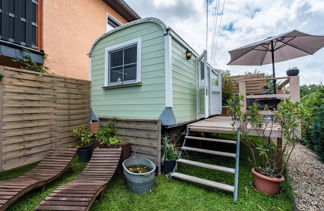 La petite maison "Amselnest" avec vue sur le lac, terrasse privée et Wi-Fi