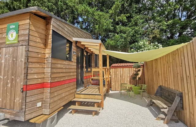 Tiny Home 'La Charmotte' avec terrasse privée, Wi-Fi et climatisation