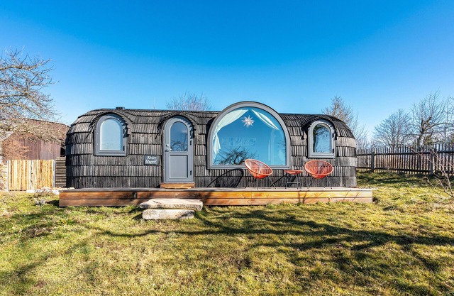 Petite maison "Stall Und Sterne - Kleiner Wagen" avec vue sur les montagnes, terrasse et Wi-Fi