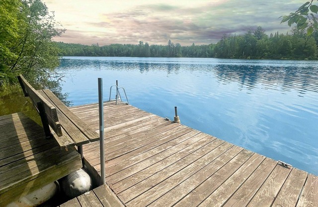 Glamping Paradise on Flambeau River | Tiny Home + Huge Deck