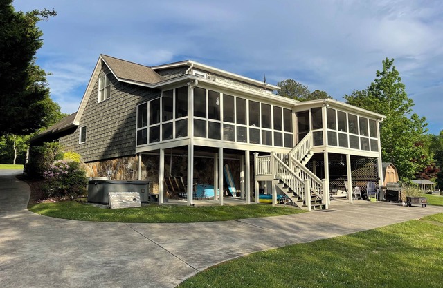 Maison TN River avec rampe privée et quai sur le chenal Chickamauga Lake