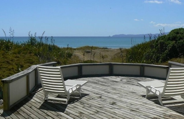 Retraite sur la plage de Tokerau