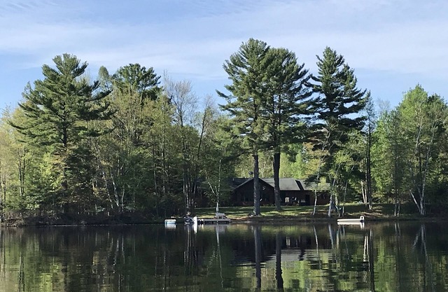Maison au bord du lac Tomahawk