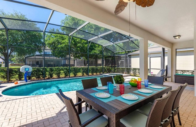 Incroyable Villa - Piscine d'eau salée, salle de jeux, chaleur W / Pool gratuit, BBQ et bébé