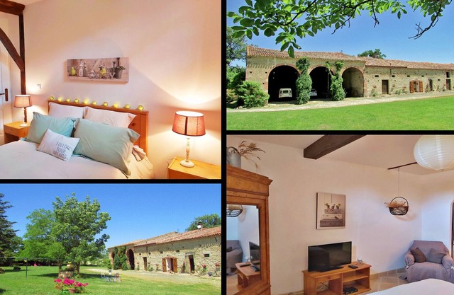 Tournesol : gîte typique 2 pers-1 chambre entre Toulouse et Carcassonne