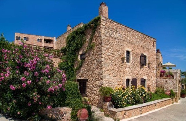 Villa Crète traditionnelle | Villa Blue Mantzourana | Vues imprenables | 1 chambre | Samonas