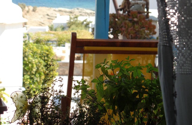maison de plage traditionnelle cylcadique avec vue sur la mer, Agios Sostis, Tinos