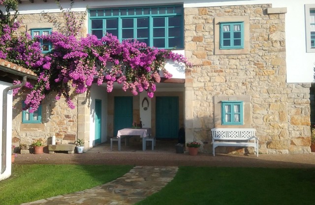Maison traditionnelle sur la côte asturienne.