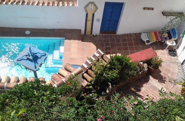Villa espagnole traditionnelle à Comares avec piscine et vue imprenable