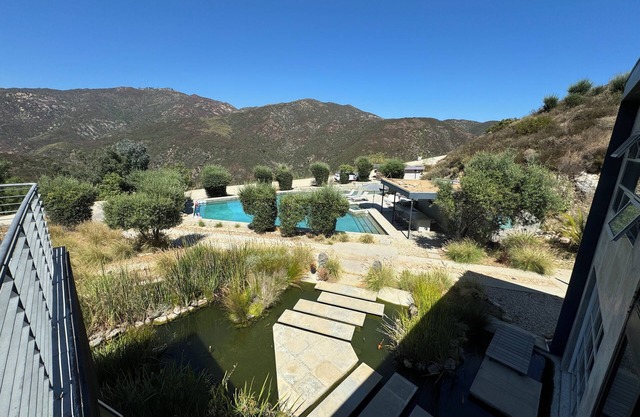 Trancas Canyon Retreat in majestic Malibu hills with breathtaking pool and views