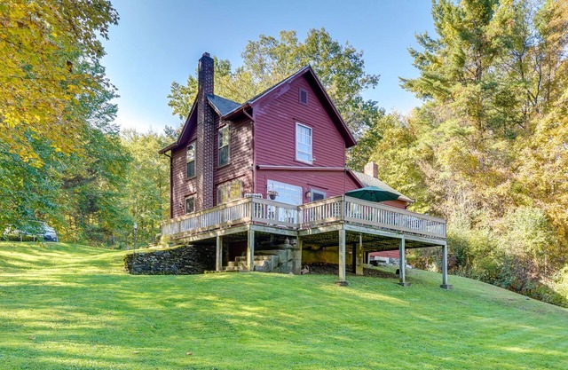 Tranquille 3BR Stockbridge House w / terrasse privée