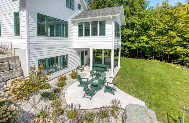Traverse City Lakemore Resort Side by Side Luxury Lakefront Homes on Arbutus Lk