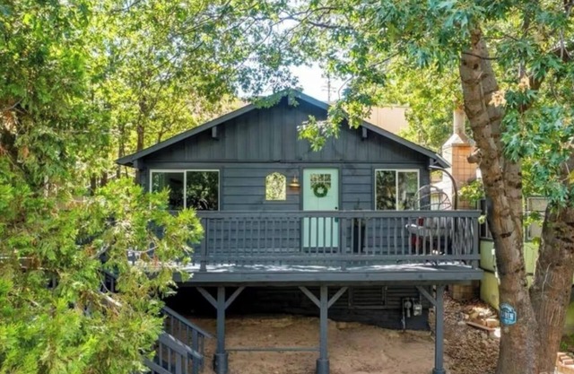 Treehouse cabin newly renovated minutes to Lake Gregory!