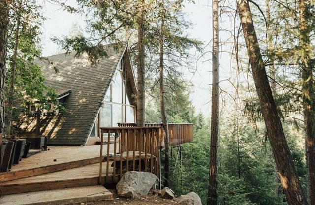 Shasta A Cabine avec vue