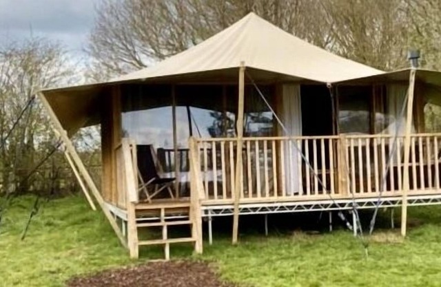 Tregantle Farm Eco glampsite costal boutique retre