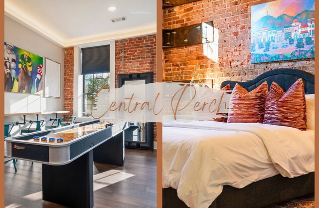 Trendy Urban Loft Space | Fireplace | 4 BDR