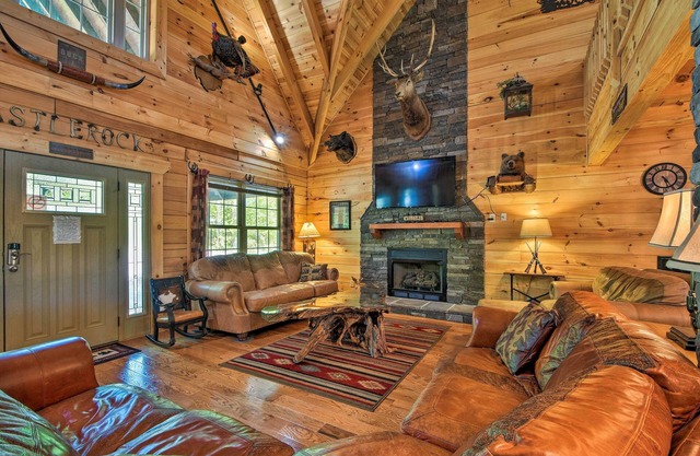 NOUVEAU! Trenton Cabin avec bain à remous - 14 mi jusqu'à Lookout Mtn