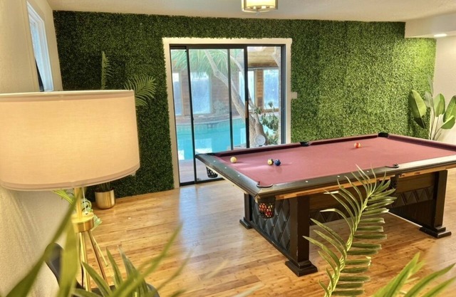 Tropical Pool House