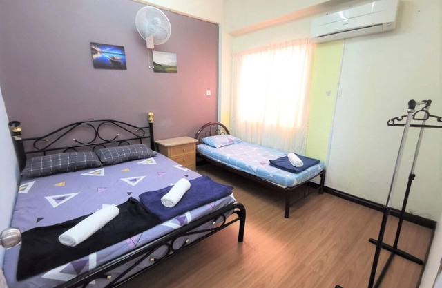 TT # 2 Ville de Kota Kinabalu / 2Rooms 7px / Bord de l'eau / Gayastreet / Api-api apt / 2hse14pax