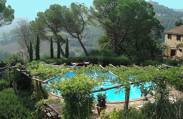 Toscane: Maison de campagne du XVIIe sur colline - piscine privée - superbe vue