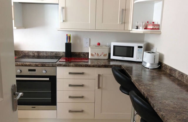 Appartement confortable à Sidmouth avec parking, à une minute de marche du front de mer