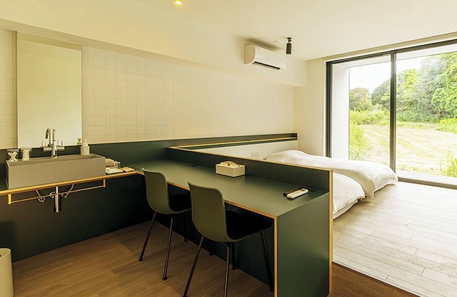 Twin room with bathroom 1F / Oshimagun Kagoshima