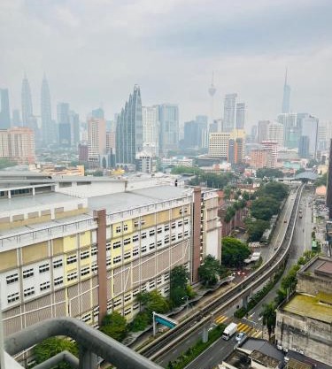 Twin tower klcc view VUE residences
