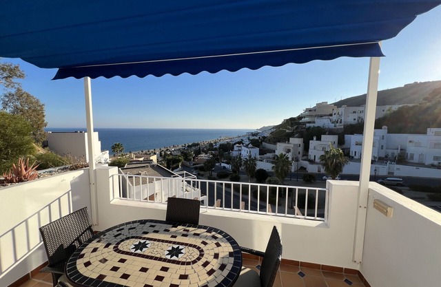 Appartement de deux chambres avec vue sur la mer à Mojacar Playa