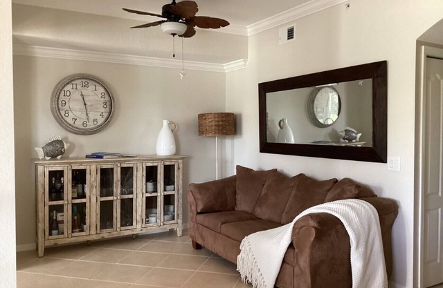 Two bedroom condo in a gated community with private golf course