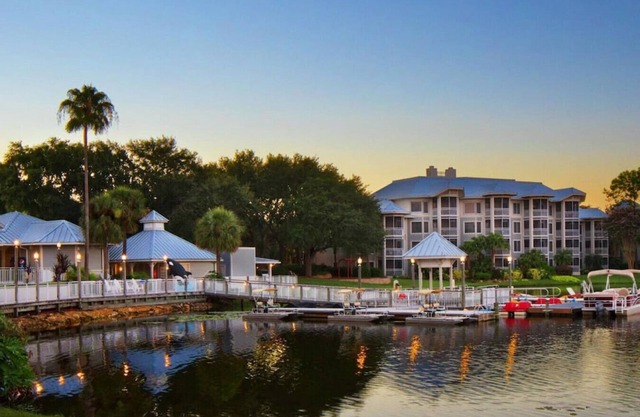 Two-bedroom villa at Marriott’s Cypress Harbour Villas