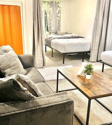 Two Bedroom Villa Studio with fireplace & Living room