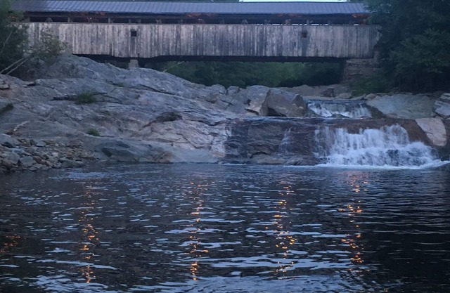 Deux cabines sur 30 hectares de rivière