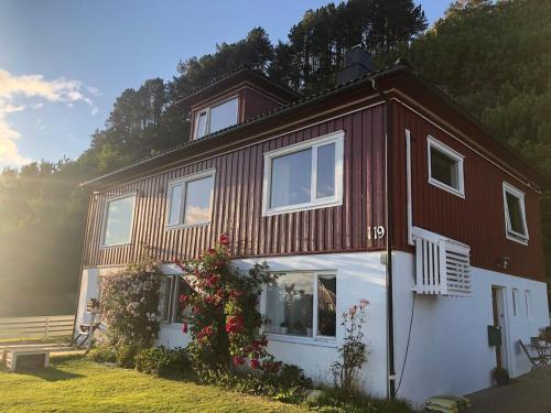Two floors house with 3 bed rooms and room for 8 persons