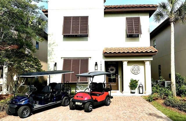 Two Golf Carts ~ Sandestin Gated Community ~ Community Beach ~ Community Pool