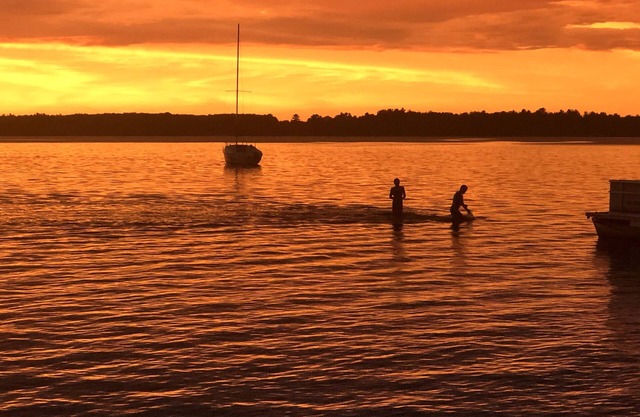 Two lakefront cottages,158 feet of frontage on Bear Lake