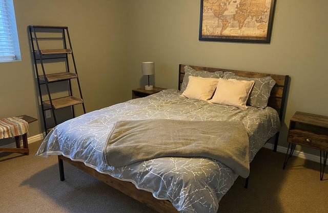 Two private bedroom, one bath, small kitchenette. Sleeps two.