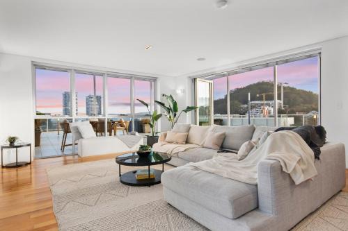 Two-Story Penthouse Apartment