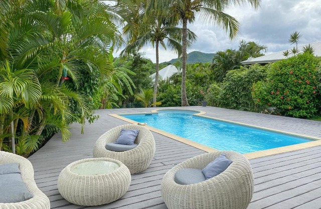 Ty Free Dom - Maison climatisée avec piscine chauffée