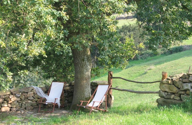 Demeure typique de la vallée du Pas située dans une ferme de verts pâturages