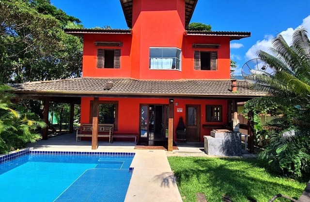 UBATUBA !! MAISON CONDOMINIUM FERMÉ, SÉCURITÉ 24 H, PISCINE PRIVÉE