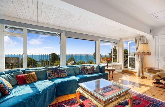 Panoramique-Maison-Vue sur l'océan-Salle de bain privée séparée