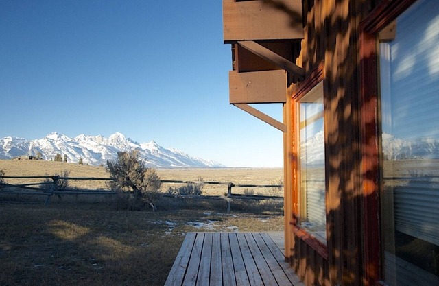 Bordant le parc national de Grand Teton
