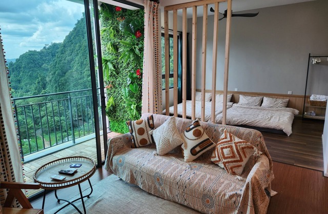 Unique Boho Retreat : Onsen & Mountain View